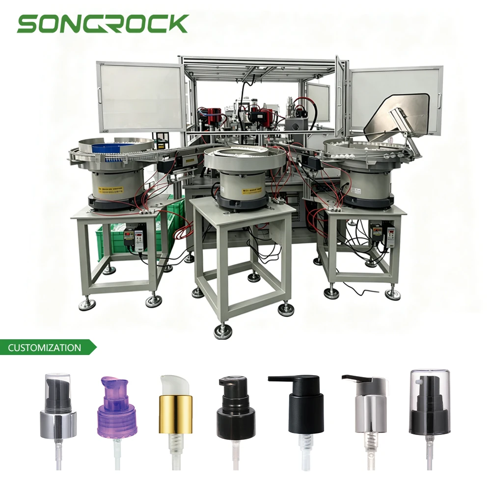 Cream Pump Assembly Machine